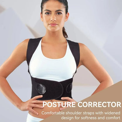 Corrector de Postura Ajustable para Espalda y Hombros